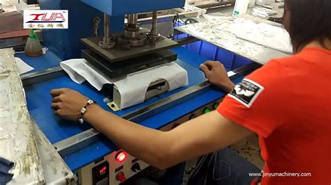 embossing machine for fabric